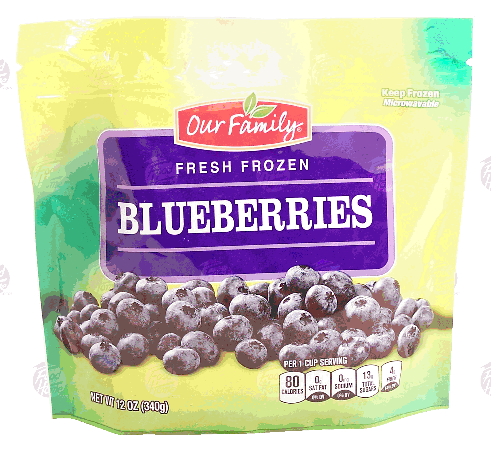 Our Family Fresh Frozen blueberries Full-Size Picture